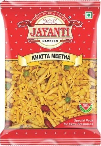 Tasty Delicious Fried Semi-Soft Salty Spicy Khatta Meetha Namkeen Carbohydrate: 15 Grams (G)