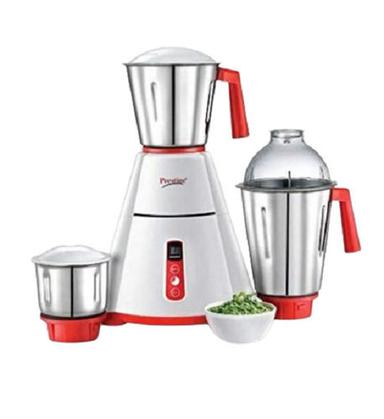 750 Wattage And 220 Voltage Stainless Steel Jar And Plastic Body Mixer Grinder Capacity: 1.5 Liter/Day
