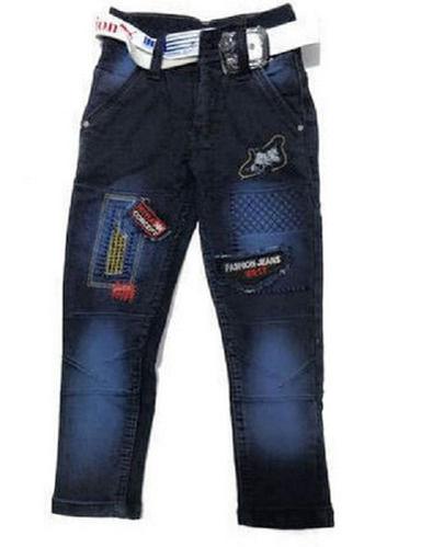 Comfortable And Skin Friendly Casual Wear Slim Fit Printed Denim Jeans For Boy  Age Group: 7-8 Years