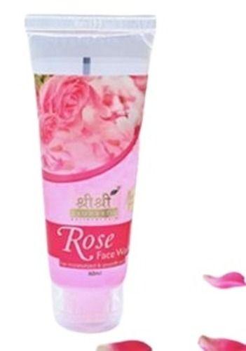 100 Milliliter Smooth Texture Cream Form For Unisex Herbal Rose Face Wash  Color Code: Na