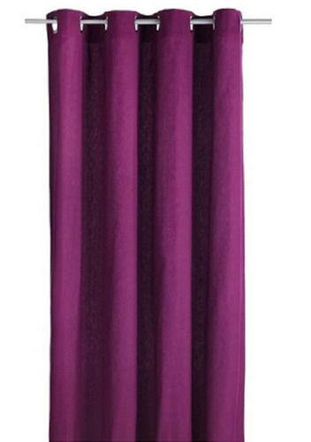 Purple 152X122 Cm 450 Gram Radiation-Resistant Plain Dyed Polyester Curtain For Window 