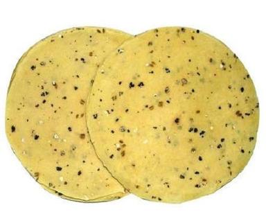 8 Inches Crunchy And Spicy Hand Made Round Masala Papad  Best Before: 6 Months