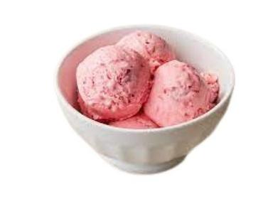 Round Shape Sweet Taste Hygienically Packed Pink Strawberry Ice Cream Age Group: Adults
