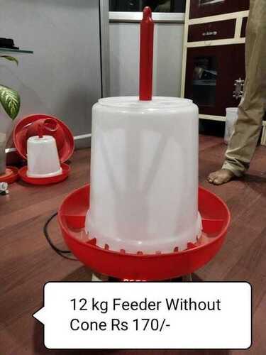 8 To 12 Kg Feeder Without Cone, 20-50 Birds Capacity