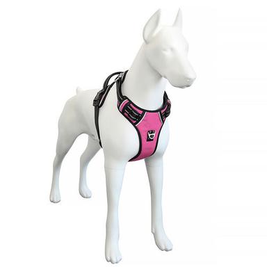 Black Hank 3M Reflective Dog Harness | No Pull Dog Harness