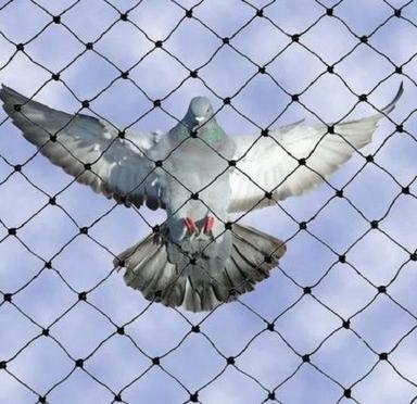 Silver Silver-Colored Reusable Nylon Bird Protection Netting