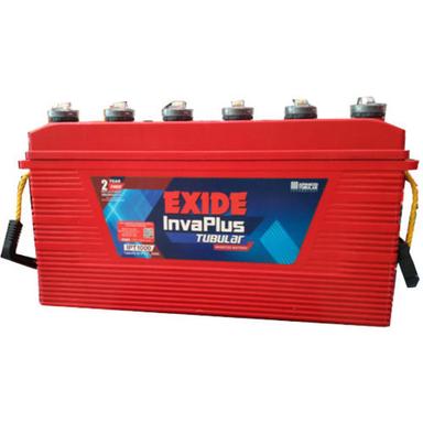 150 Ampere Hour 12 Voltage Dry Charged Exide Invaplus Tubular Battery Weight: 49  Kilograms (Kg)