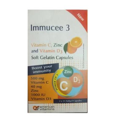 Vitamin C/D3/Zinc Contains Dietary Supplement Omega 3 Capsules Dosage Form: Tablet