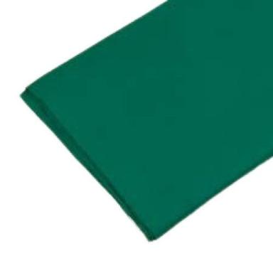 Green 47 Inches Width Plain Pattern Woven Pure Cotton Cloth For Textile Industry 