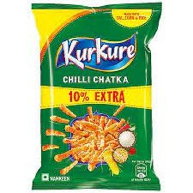 Kurkure Chilli Chatka Snacks With Crunchy And Crispy Texture Carbohydrate: 0.5 Grams (G)