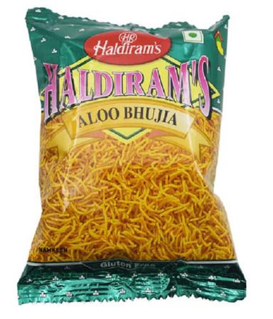 Ready To Eat Indian Snacks Healthy Spicy Taste Crunchy Dried Alu Bhujia Namkeen  Carbohydrate: 19 Grams (G)