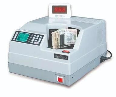 White And Gray 500 Watts 220 Volts Plastic Sheet Cash Counting Machines