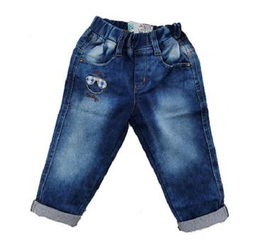 Straight Regular Fit Printed Denim Kids Jeans For Boys Age Group: 3-4 Years