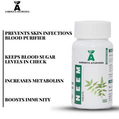 Ayurvedic Blood Purifier Neem Tablet For Skin Disorders Keep The Bottle Tightly Closed At All Times Except When In Use. Store In Cool And Dry Place. Away From Direct Sunlight.. Do Not Refrigerate.