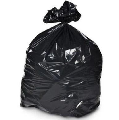 Black 24 X 26 Inches 5Kg Max Load Disposable Plain Waste Collection Bags