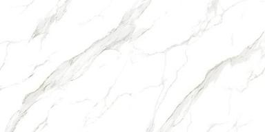 White 13Mm Thick And 20X12 Inches Polished Glazed Porcelain Floor Tiles