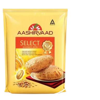 5 Kg Pure And Healthy Fine Ground Aashirvaad Wheat Flour  Additives: 000