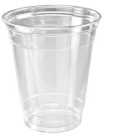 250 Ml Size Round Plain Plastic Disposable Glass Application: Event And Party Supplies