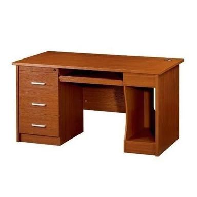 Machine Made 3 Feet Long Modern Rectangular Wooden Office Table For Office