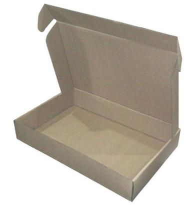 Brown Rectangular Lamination Based Corrugated Folding Box Board For Packaging