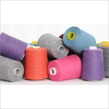 100% Plain Cotton Rainbow Coloured Yarn For Garment Stitching Use
