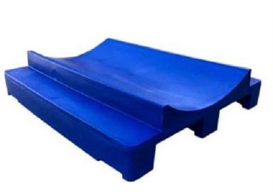 Blue 28X15X25 Inch Plastic Roll Pallet For Industrial Purpose