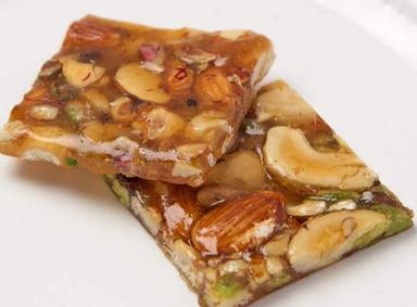 Sweet Soft Crunchy Dry Fruit Chikki For Snack Carbohydrate: 19 Percentage ( % )