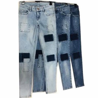 Ladies Slim Fit Patch Denim Jeans For Casual Wear Application: Lab Furniture Fume Hoods