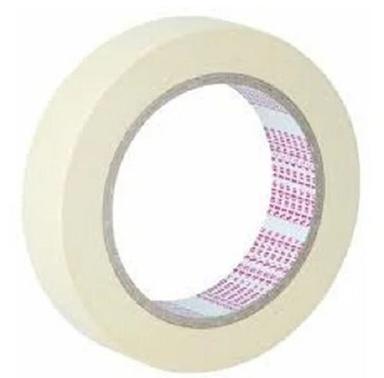 White 50 Meter Plain Round Single Sided Crepe Paper Masking Tapes
