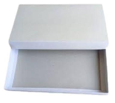 White Flexible Foldable Light Weight Plain Matte Glossy Lamination Saree Box 