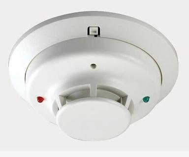 25 Mmthick 220 Voltage 50 Hertz Round Polycarbonate Fire Alarm Alarm Density: 00 Gram Per Cubic Meter (G/M3)