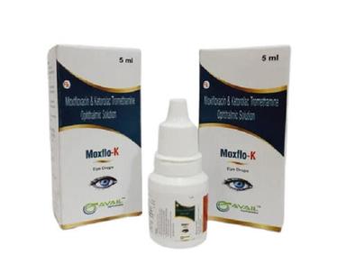 General Medicines 5Ml Moxifloxacin Ophthalmic Solution Ip Eye Drop For Eye Infection 