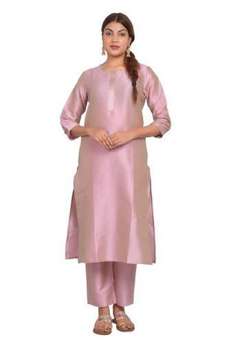 Available In Various Colors Ladies Silk Salwar Suit For Casual Wear