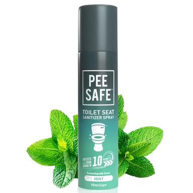Na 75 Milliliter Kills 99.9% Germs Mint Fragrance Toilet Seat Sanitizer Spray 