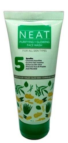 Cleanses Impurities Purifying Glowing Face Wash For All Skin Types Color Code: Light Green