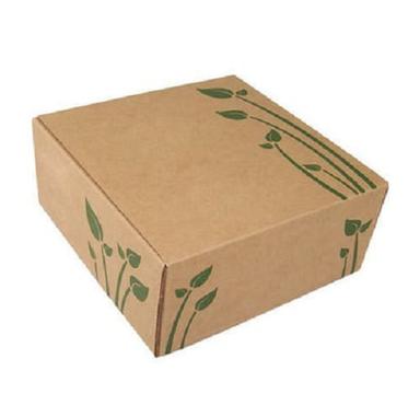 Brown Matt Lamination And Square Printed Carton Box For Food 