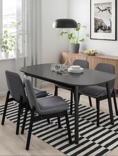 Modern Design Dining Tables Set With 4 Chair And 1 Table