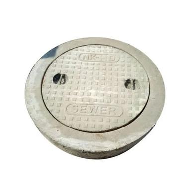 533.4 Mm Concrete Round Manhole Cover For Tank Base Dimension: 21 Inches
