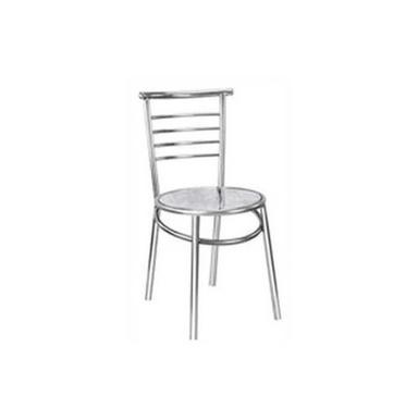 Machine Made 18 Inches High Strength Stainless Steel Chair For Living Room 