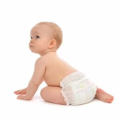 Disposable Soft Breathable White Microfiber Plain Baby Diaper