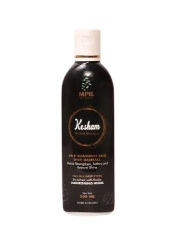 Black 200 Ml Herbal Anti Dandruff Shampoo For Hair Use