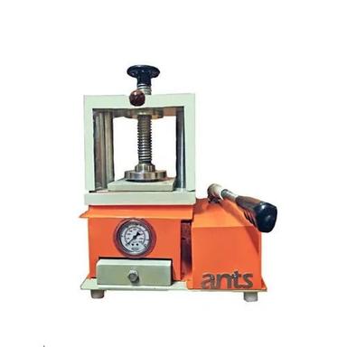 Orange 240 V High Tensile Strength Color Coated Mild Steel Pellet Press For Industrial Purposes