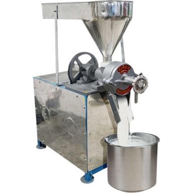 Silver Galvanized Stainless Steel Body Electricity Automatic Wet Grinder Machine 