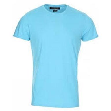 Casual Wear Readymade Regular Fit Short Sleeve Round Neck Plain Mens T-Shirts