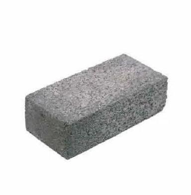 Gray 12 Inch Long Rectangular Fire Resistant Cement Brick