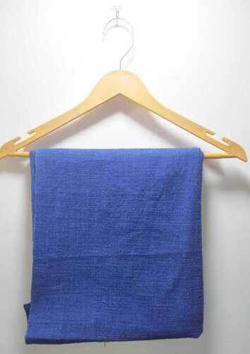 Indigo Handloom Denim Fabric (Blue) For Garment