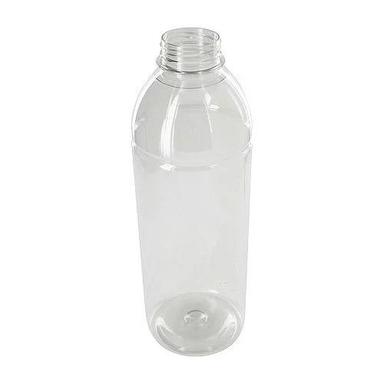 250 Mililiters Round Plain Transparent Pet Juice Bottle Height: 6 Inch (In)