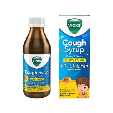 Vicks Austral Cough Syrup With Honey Flavor For Children General Medicines