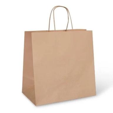Brown 27.9X10.2X33 Centimeters Flexiloop Handle Plain Paper Bag For Shopping