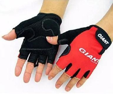 Quick Dry Half Finger Soft Palm Rubber And Foam Cycling Gloves 